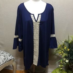 NWT Karen Brooks Plus Top